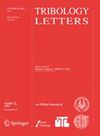 TRIBOLOGY LETTERS雜志封面